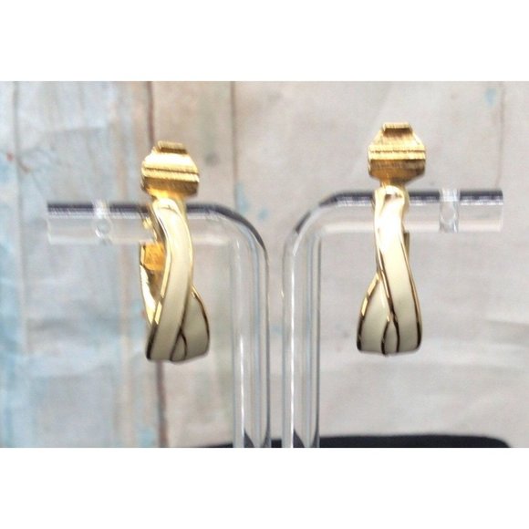 Monet Jewelry - Monet Gold Tone Hoops